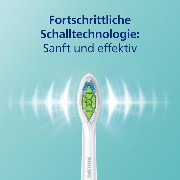 Електрична зубна щітка Philips Sonicare ProtectiveClean 4300, звукова зубна щітка з двома налаштуваннями інтенсивності, датчиком тиску та таймером, біла, 2 упаковки, модель HX6807/35 біла та біла 2 шт. и (1 упаковка)