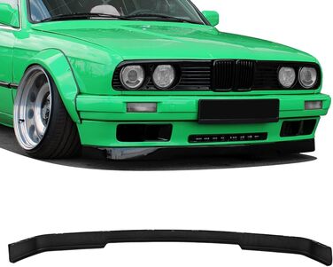 Передній спойлер Lip Front Spoiler High Gloss Black сумісний з BMW E30 від 87-94 DM Auto Parts 1002-L