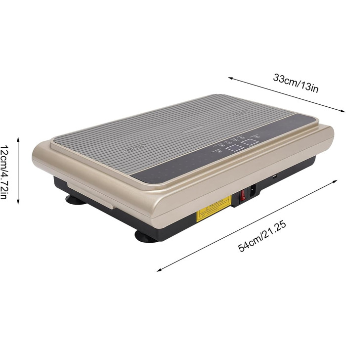 Вібраційна пластина, домашній тренажер для живота, швидке позбавлення від жиру на животі, регулюється на 99 передач, РК-дисплей, для тренування всього тіла, втрати жиру