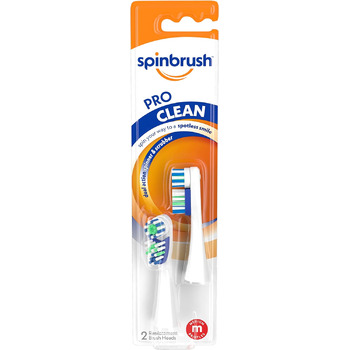 Наповнювачі для акумуляторних зубних щіток Spinbrush серії ARM & HAMMER Pro, середні ука (1 упаковка)