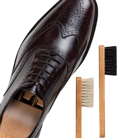 Набір для чищення взуття Shoe Shine з 9 предметів із кремом для взуття Siegol Palm Wax