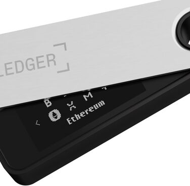 Апаратний гаманець Ledger Nano S Plus (матовий чорний) для захисту криптовалют, NFT і токенів