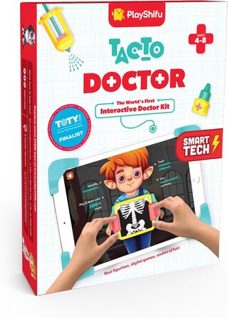 Дитячі STEM-іграшки PlayShifu - Tacto Doctor (інтерактивний набір додаток) - рольова гра зі справжнім STEM-навчанням