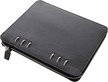 Футляр для запису для ноутбука Filofax A5 Clipbook Classic Black ZIP Ring Binder 145015