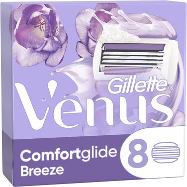 Леза для бритви VENUS Gillette Venus Breeze, 8 шт. (1 упаковка)