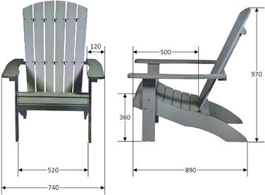 Крісло NEG Design Adirondack Marcy Westport-Chair оманливо виглядає під справжнє дерево, стійке до погодних умов, стійке до ультрафіолетового випромінювання та кольору. бірюзово-синій