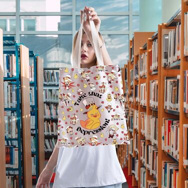 Сумка для покупок Demon Ducky Tote Bag Депресія Великобританія