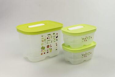 Холодильник TUPPERWARE 1,8 л високий 375 мл (2) лайм KlimaOase Klima P 23822