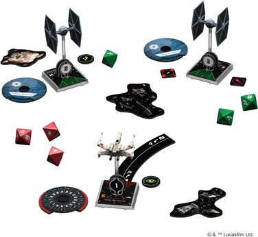 Фантастичні польотні ігри Star Wars X-Wing Core Set Star Wars X-Wing Core Set Second Edition