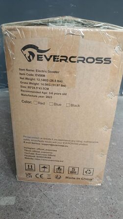 Дитячий електричний велосипед EVERCROSS EV06M 24V 100W з надувними шинами