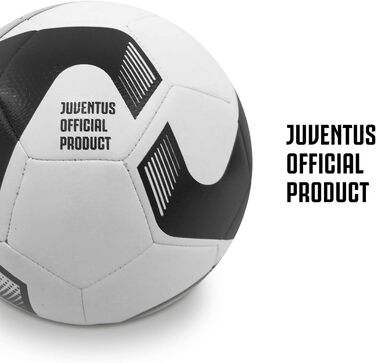 Зшитий футбольний м'яч JUVENTUS - Офіційний продукт - Розмір 5 - 400 г - 13640