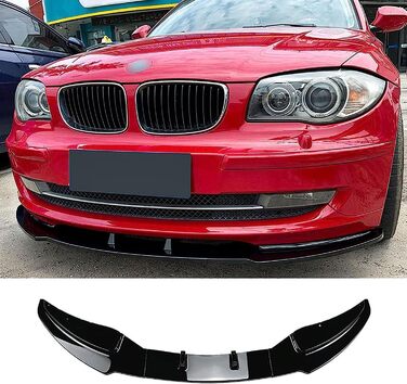 Передній спойлер SONAXO Передня губа для BMW 1 Series E81 E82 E87 E88 LCI 2008-2011 Standard Edition, Протектор передньої губи Насадки для кузова для стайлінгу автомобіля