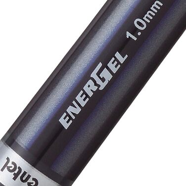 Ручка Pentel Energel Plus Liquid Gel Plus, діаметр кульки 1,0 мм 0,5 мм ширина лінії, 12 шт. , синя BL30C