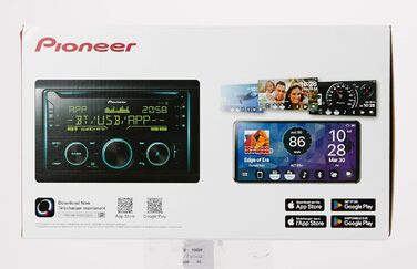 Автомобільна радіостанція Pioneer FH-S720DAB FH-S720BT CD 2DIN CD з Bluetooth гучний зв'язок, передній AUX і USB порт