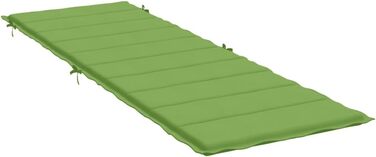 Подушка для шезлонгу CIADAZ Melange Green 186x58x3 см тканина, подушка для шезлонга, подушка для шезлонга, подушка для шезлонга, подушка для лавки, подушка для крісла з високою спинкою, подушки для шезлонгів - 4002481