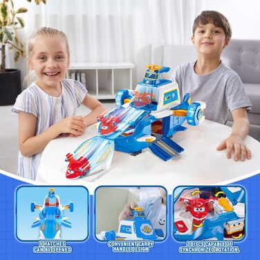 Ігровий набір Super Wings світовий літак EU74083, різнокольоровий Джет