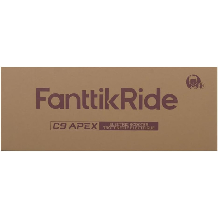 Електросамокат FanttikRide C9 Apex для дітей 8-12 років, Bluetooth динамік, швидкість 8-16 км/год, синій