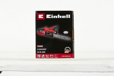 Електрична ланцюгова пила Einhell GC-EC 2040 (2000 Вт, довжина шини 40 см, натягування ланцюга без інструменту, макс. швидкість ланцюга 15,5 м/с) нова версія