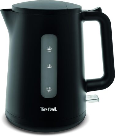 Чайник Tefal KO2008 Principio Select 2400 Вт Резервуар для води 1,7 л Автоматичний вимикач Фільтр проти накипу чорний матовий сингл