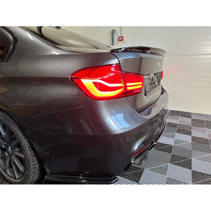 Спойлер багажника BMW F30 Performance глянцевий чорний для BMW 3 Series 2011-2019 Performance Tuning Седан 4-дверний 318i 320i 330i 340i m340i 318d 320d 330d 340d m340d