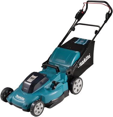 Акумуляторна газонокосарка Makita DLM538Z 2x18V (без акумулятора, без зарядного пристрою), бензинова