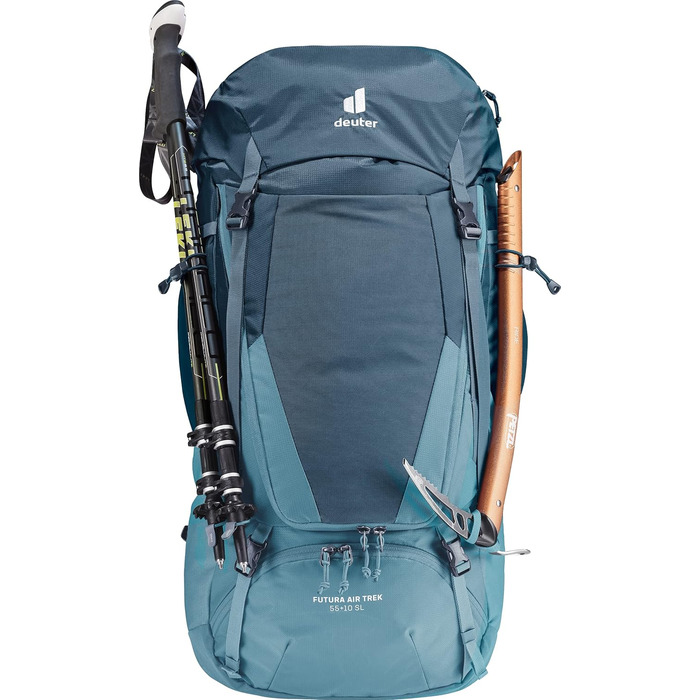 Жіночий трекінговий туристичний рюкзак deuter Futura Air Trek 55 10 SL 5510 L Marine-lake