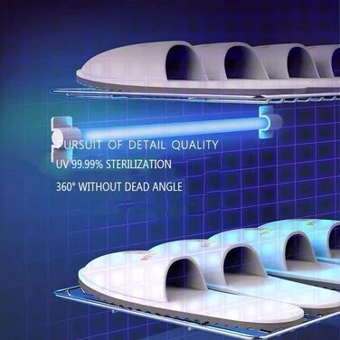 Розумна сушка для взуття NOALED, сушарка для взуття, машина для догляду за стерилізацією та дезодорацією сушіння, внутрішня циркуляція гарячого повітря PTC опалення, для взуття, черевиків, шкарпеток