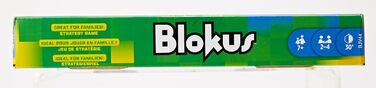 Гра Mattel Games Blokus, настільна гра для сім'ї, стратегічна гра, для 2-4 гравців, кімнатна гра, від 7 років, стандартна упаковка BJV44 одинарна