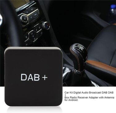 Автомобільний комплект Цифрова аудіотрансляція DAB DAB Box Адаптер радіоприймача з антеною для Android