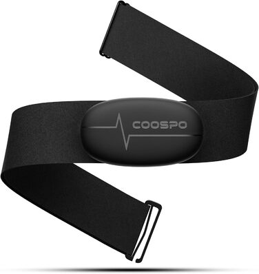 Монітор серцевого ритму COOSPO H6M з нагрудним ременем, Bluetooth та ANT, водонепроникний IP67