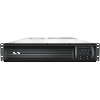 ДБЖ APC Smart UPS 3000 В РК-дисплей RM 2U 230 В із мережевою картою Чорний