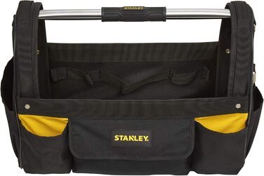 Сумка для інструментів Stanley (47 x 34,3 x 22,9 см, відкрита коробка з нейлону 600 ден з регульованим плечовим ременем, ергономічна ручка для перенесення, сумка з внутрішньою та зовнішньою кишенями) STST1-70712