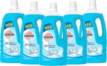 Універсальний очищувач Sagrotan Pure Freshness 5 упаковок (5 х 1,5 л) 1,5 л (5 упаковок)