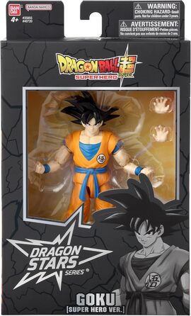 Фігурка Dragon Star 17 см - Гоку - Офіційна ліцензія Dragon Ball - Шарнірна фігурка Гоку - Іграшка для дітей віком від 4 років і старше - 40720