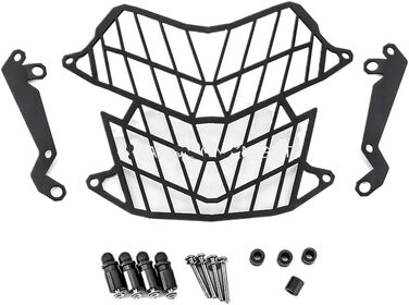 Аксесуари для мотоциклів Jiechao Мотоциклетний алюмінієвий захист фар Захисна решітка радіатора Захисна кришка Решітка для Y&Amaha Tenere 700 XT700Z XTZ 700 T7 2019