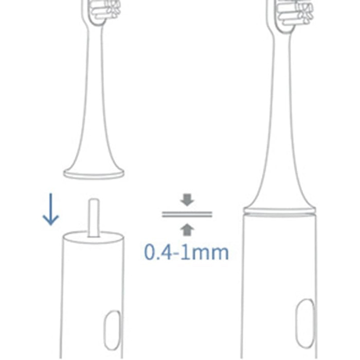 Насадки для щітки SAVTMVAS підходять для догляду за зубними щітками Apa Sonic 3D Sensitive Насадки білі щітки Змінні щітки Насадки Змінна насадка для щітки підходить для чутливої щетини,10 упаковка 10біла