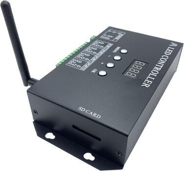 Піксельний контролер TOPXCDZ H807SB WIFI 4ch artnet/dmx to spi LED з SD картою для WS2811 WS2812B WS2815 WS2813 APA102