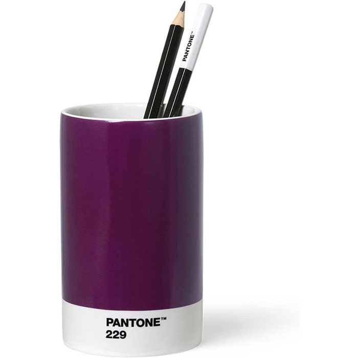 Настільний органайзер Pantone Чашка для олівців, порцеляна, холодний сірий 9, сірий