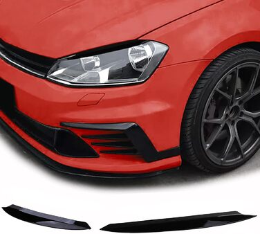 Чохли для фар Evil Eye Black Gloss підходять для VW Golf 7 12-21