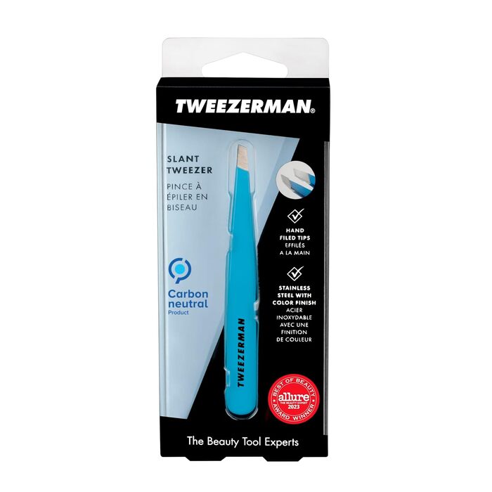 Пінцет для брів Tweezerman, Blue Jewel, 1 упаковка (1 x )