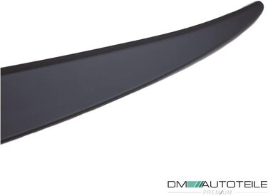 Комплект DM Autoteile Sport Rear Spoiler Black Matt 3M підходить для E-Class W213, також AMG E63