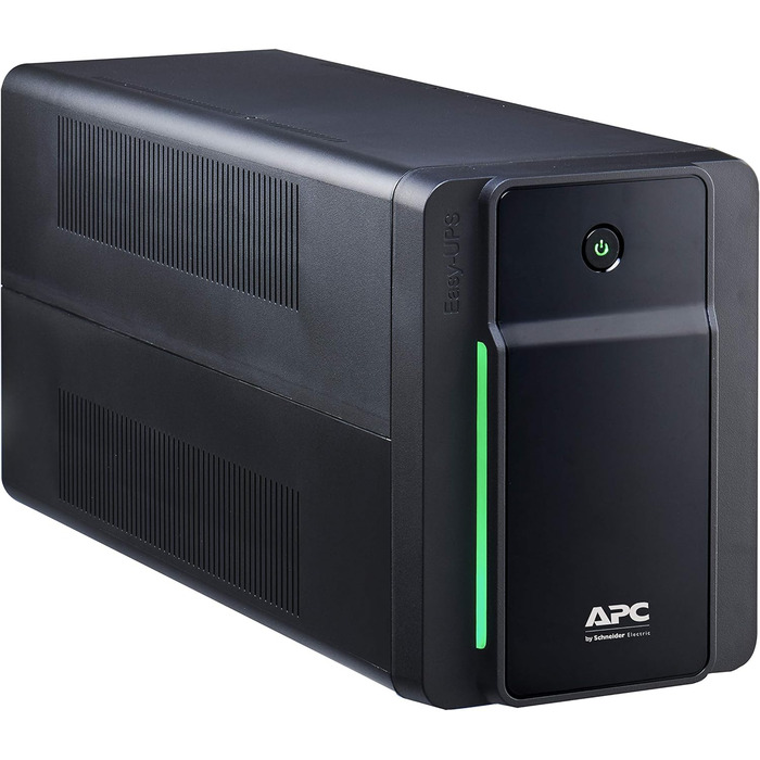 ДБЖ APC Easy UPS - BVX1200LI-GR - джерело безперебійного живлення 1200 ВА з виходами Schuko, резервне живлення та захист від перенапруг, резервний акумулятор зі стабілізатором стабілізатора, світлодіодні індикатори 1200 ВА / 650 Вт DIN-виходи одинарні