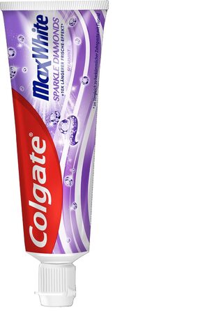 Зубна паста Colgate Max White Sparkle Diamonds 12x75 мл ідеальне відбілювання зубів для більш гладких і білих зубів відновлює природне відбілювання зубів і надовго освіжає подих