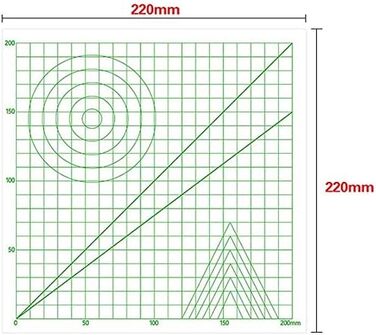 Килимок для 3D-ручки T&F із базовим шаблоном, чудові інструменти для малювання 3D-ручкою Силіконовий килимок для 3D-друку з базовим шаблоном