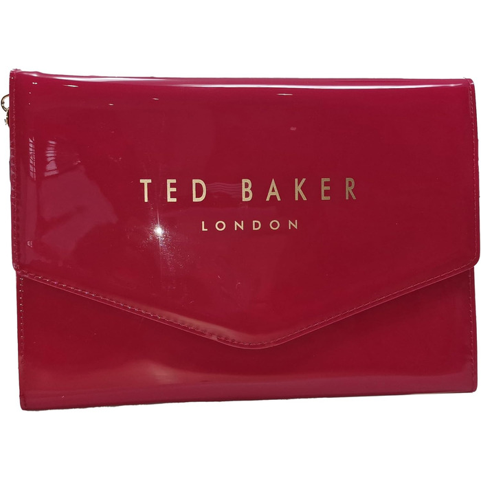 Клатч Ted Baker Abbiay з конвертом червоного кольору, червоний, середній