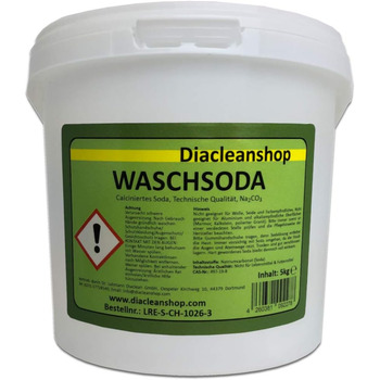 Пральна сода - порошок 5 кг - кальцинована сода, чиста сода, карбонат натрію