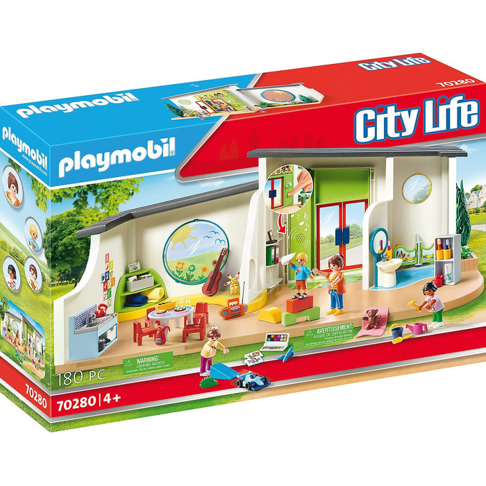 Дитячий садок PLAYMOBIL City Life 70280 Веселка, від 4 років