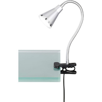 Світильник реальності LED Clamp Lamp Arras R22711187, в т.ч. 5 Вт LED, плафон пластиковий титановий кольоровий титановий затискач лампа