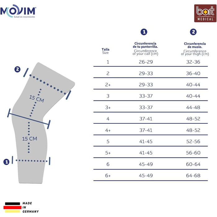 Наколінник Bort StabiloGen Eco, сріблястий, розмір M