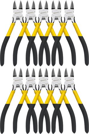 Бокорізи 10 шт. , 165 мм, плоскогубці, кусачки, різак для дроту, різак для пластику, електричні бокорізи для ювелірних виробів, квіти 6,5'- 10 шт.